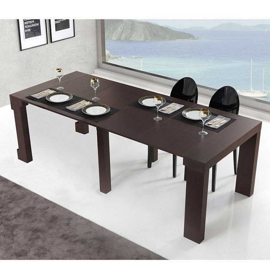 Sal N Disemobel Mesas Consolas Convertibles Comedor | Mesa Consola Convertible 4 Tableros