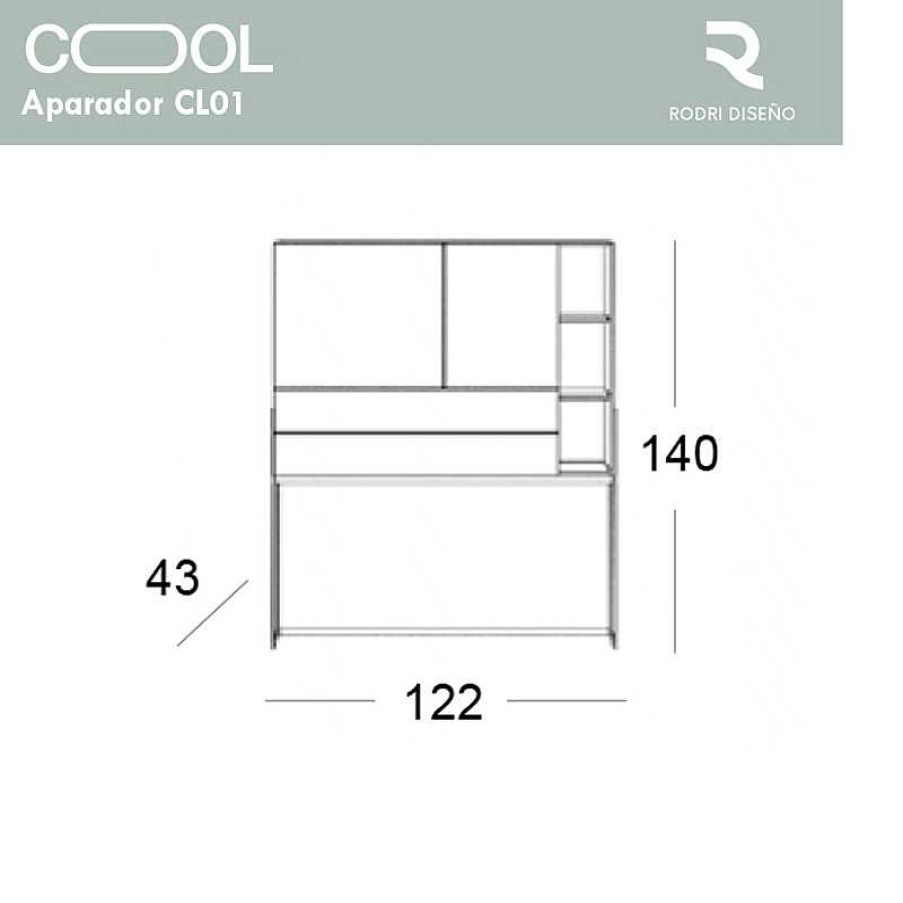 Sal N Rodri diseu00f1o | Aparador Cool Cl01
