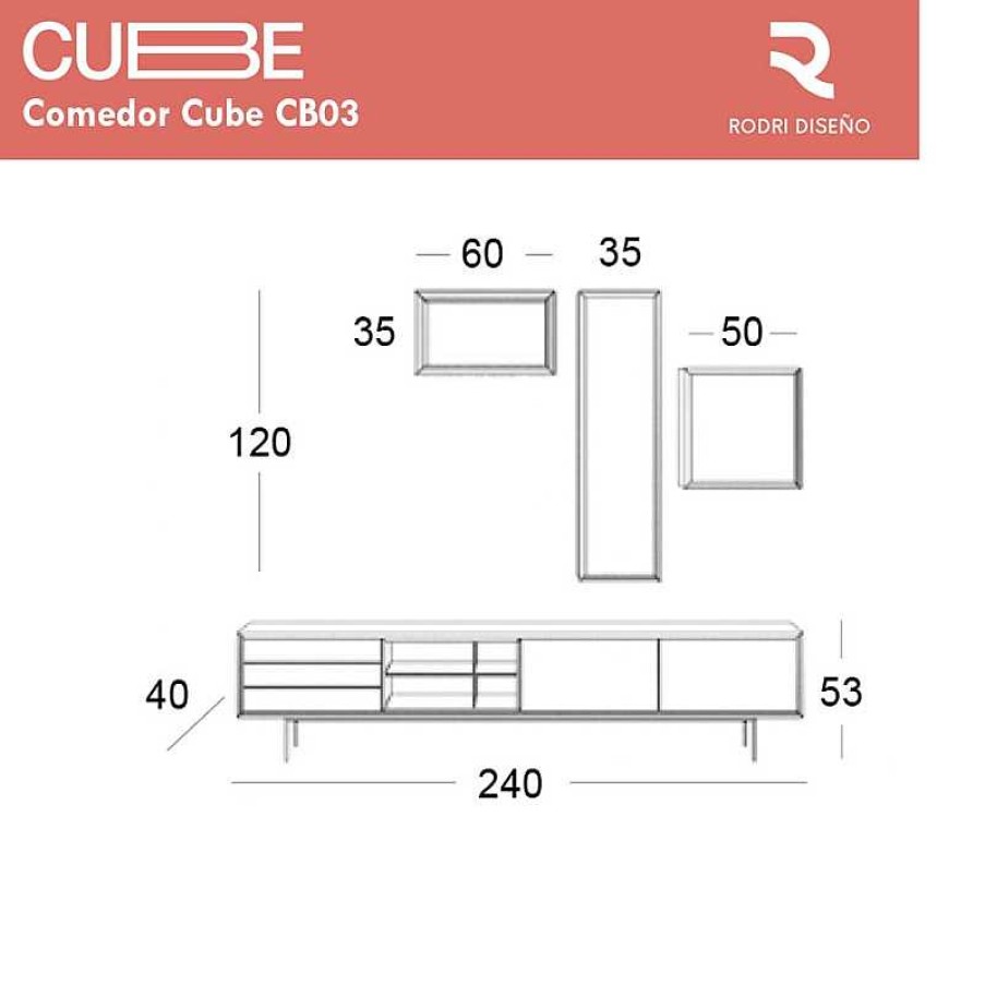 Sal N Rodri diseu00f1o Muebles Tv Y Mesas Para Televisi N | Sal N Cube Cb03