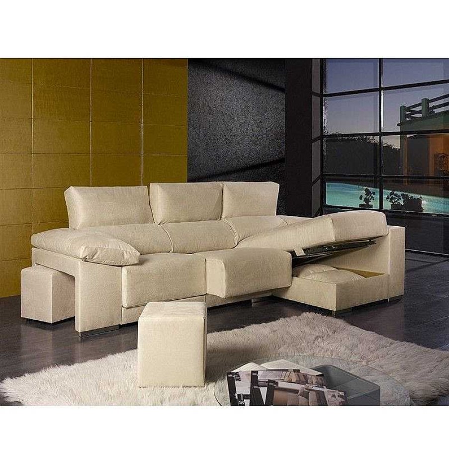 Sal N Tapizados Hermoso Chaise Longue | Sof Chaisselongue 500