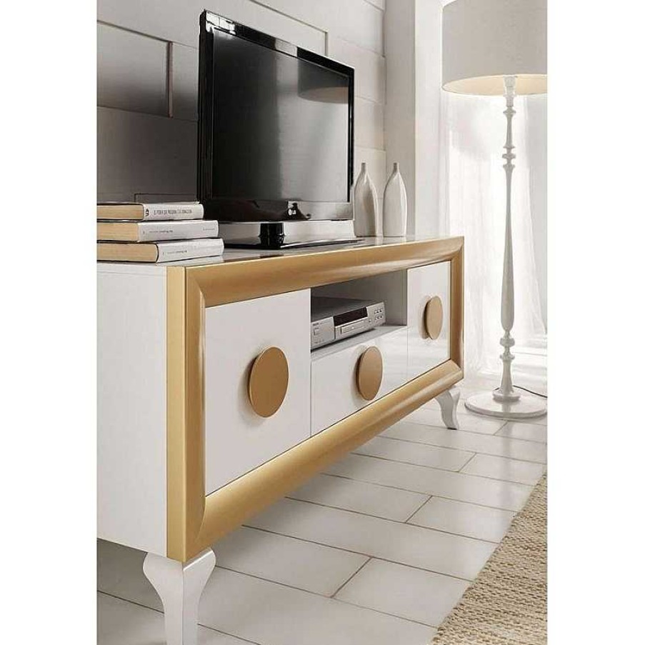 Sal N Disemobel Muebles Tv Y Mesas Para Televisi N | Mueble Tv Cloe Vitoria Con Patas