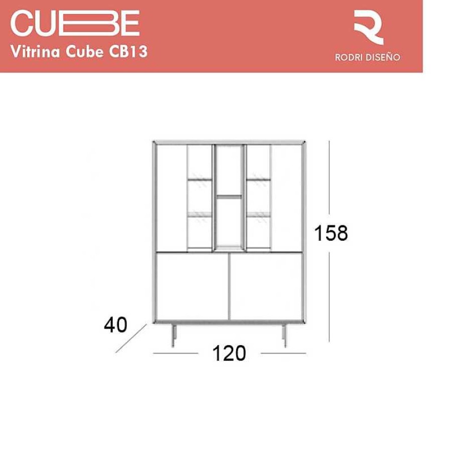 Sal N Rodri diseu00f1o | Aparador Alto Cube Cb13