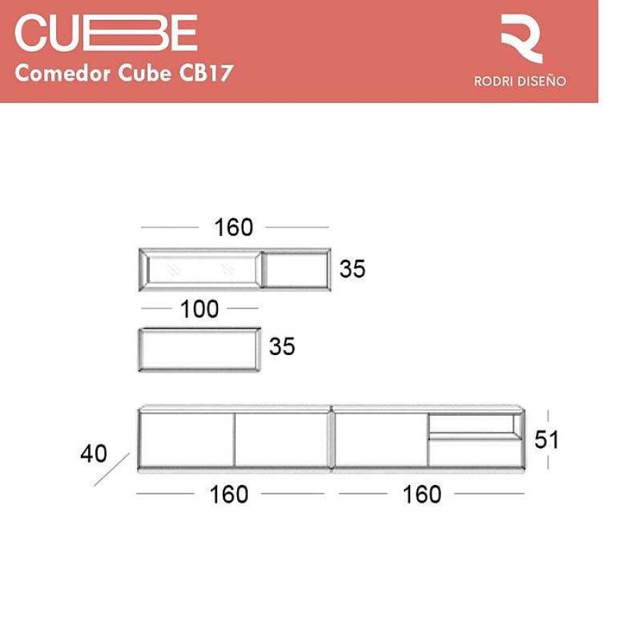 Sal N Rodri diseu00f1o Muebles Tv Y Mesas Para Televisi N | Sal N Cube Cb17