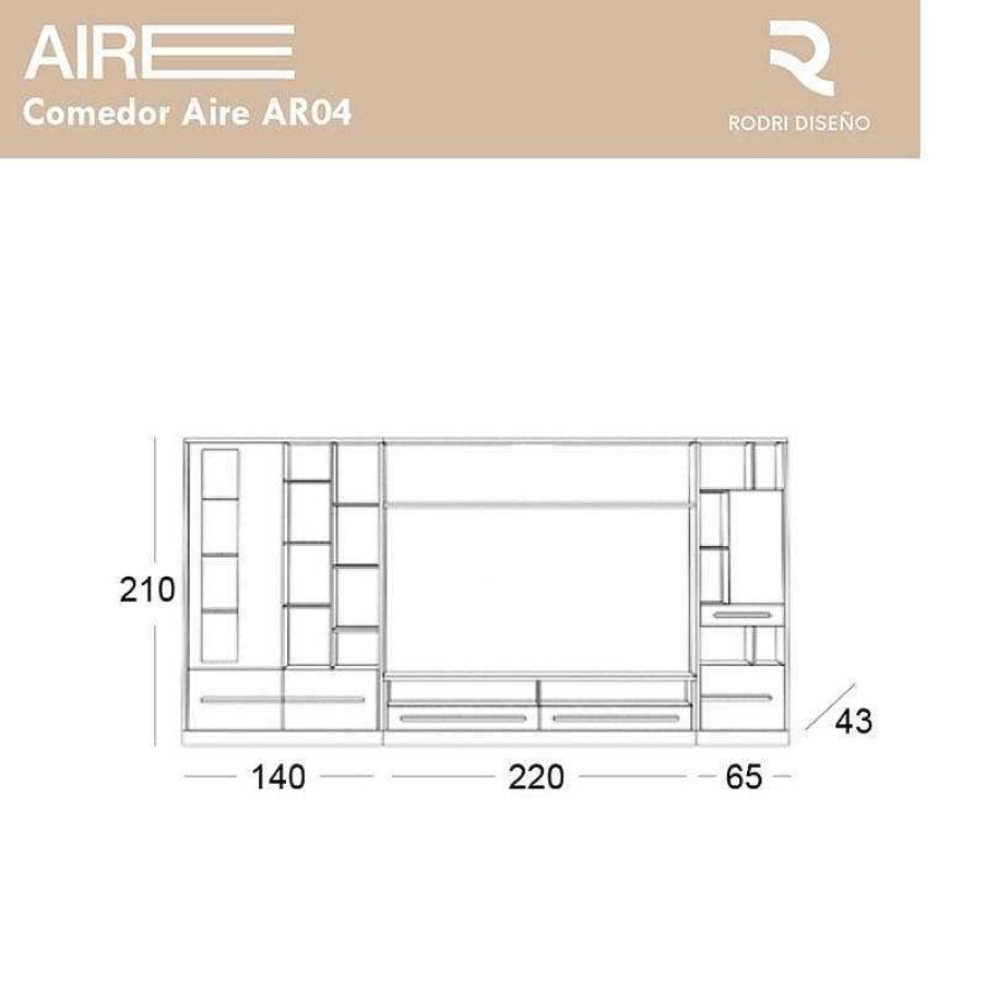 Sal N Rodri diseu00f1o Muebles Tv Y Mesas Para Televisi N | Sal N Aire Ar04