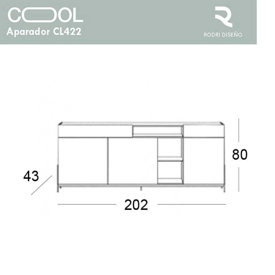 Sal N Rodri diseu00f1o | Aparador Cool Cl02