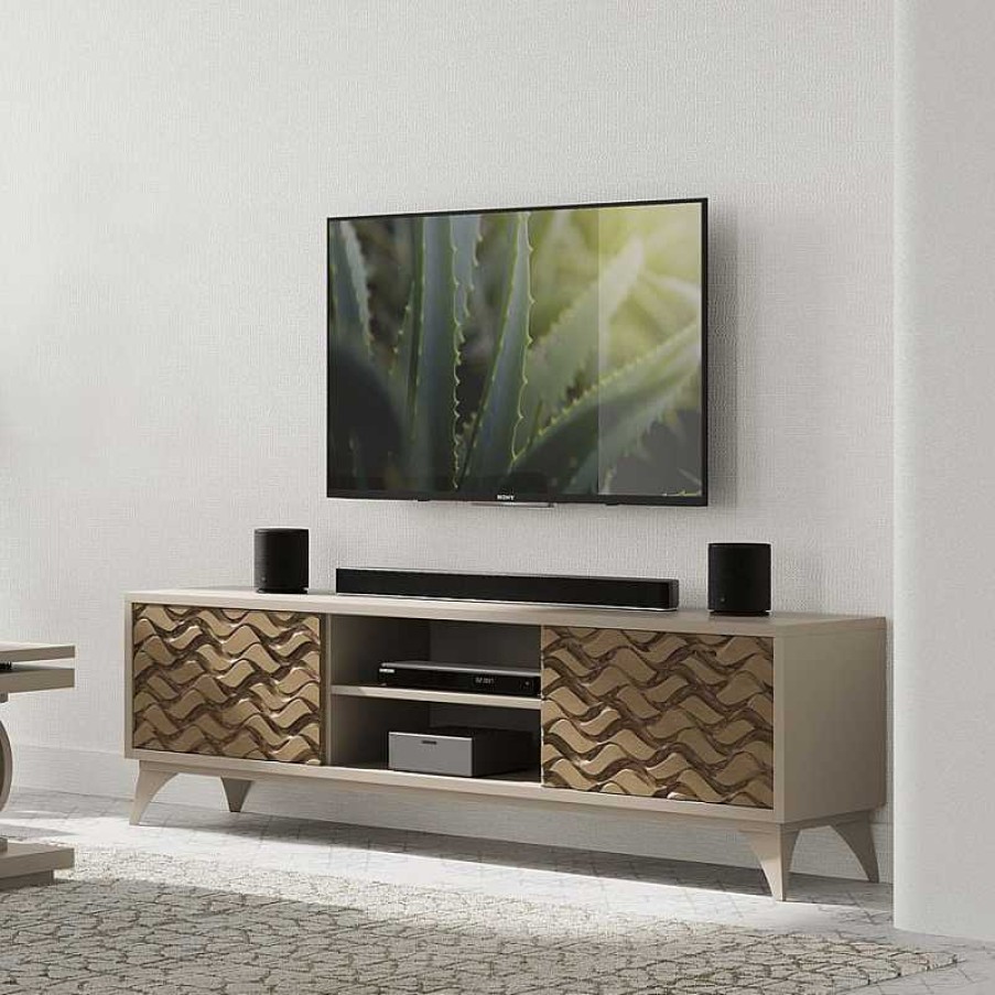 Sal N Disemobel Muebles Tv Y Mesas Para Televisi N | Mueble Tv Nora