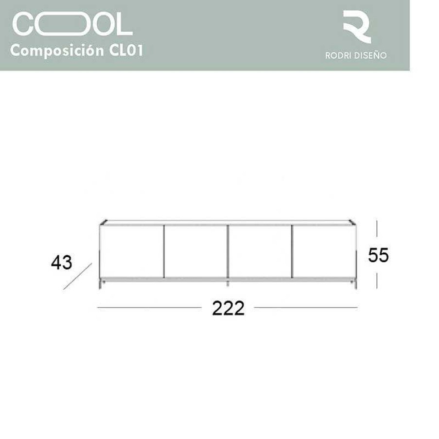 Sal N Rodri diseu00f1o Muebles Tv Y Mesas Para Televisi N | Mueble Tv Cool Cl01