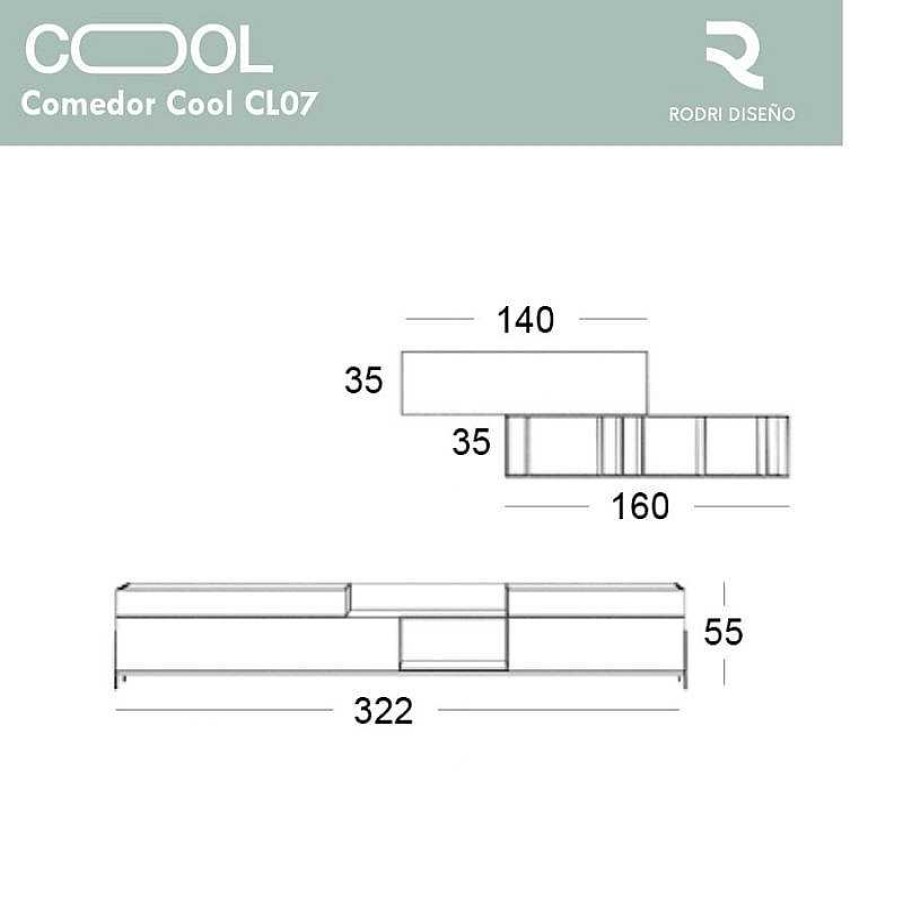 Sal N Rodri diseu00f1o Muebles Tv Y Mesas Para Televisi N | Sal N Cool Cl07