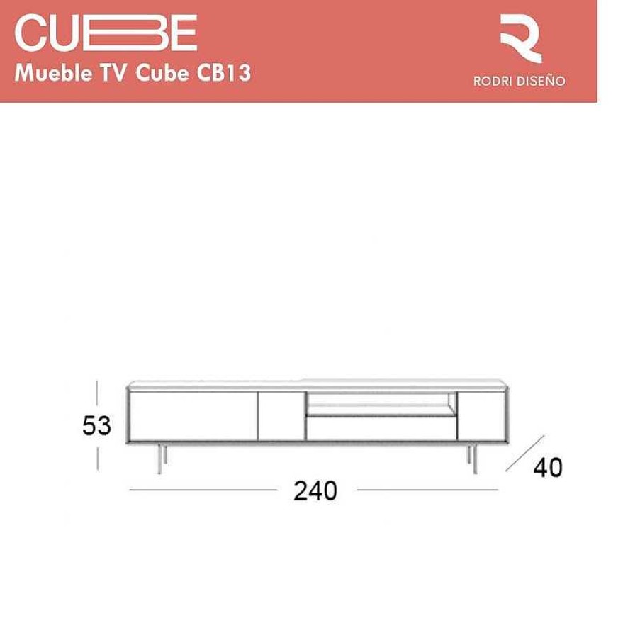 Sal N Rodri diseu00f1o Muebles Tv Y Mesas Para Televisi N | M Dulo Tv Cube Cb13